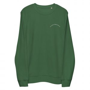 'no place here' crewneck